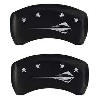 MGP® - Gloss Black Caliper Covers with Stingray C8 Engraving