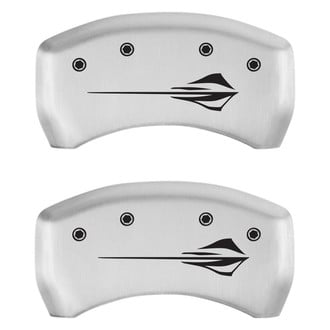 MGP® - Gloss White Caliper Covers with Stingray C8 Engraving