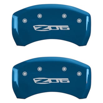 MGP® - Gloss Blue Rear Caliper Covers with Z06 Engraving