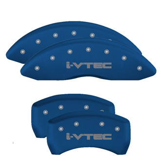 MGP® - Gloss Blue Caliper Covers with i-Vtec Engraving (Full Kit, 4 pcs)