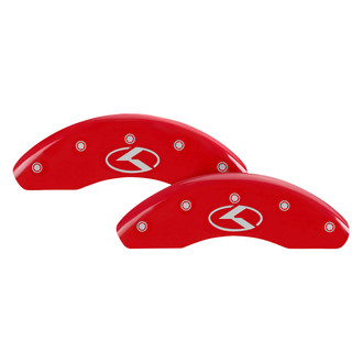 MGP® - Gloss Red Front Caliper Covers with Circle K/Kia Engraving