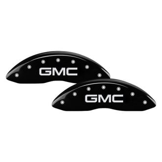 MGP® - Gloss Black Caliper Covers with GMC Engraving (Full Kit, 4 pcs)