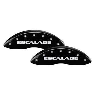 MGP® - Gloss Black Caliper Covers with Escalade / ESV Engraving (Full Kit, 4 pcs)