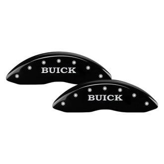 MGP® - Gloss Black Caliper Covers with Buick / Buick Shield Engraving (Full Kit, 4 pcs)