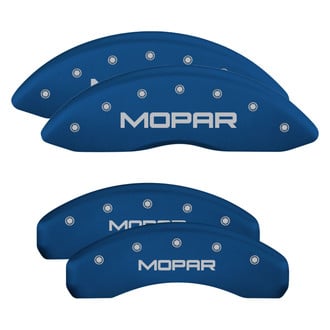 MGP® - Gloss Blue Caliper Covers with Mopar Engraving (Full Kit, 4 pcs)