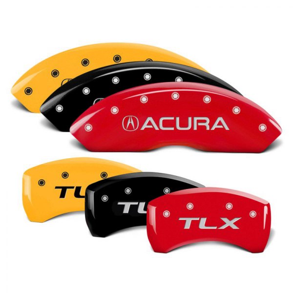  MGP® - Caliper Covers with Front Acura and Rear TLX Engraving (Full Kit, 4 pcs)