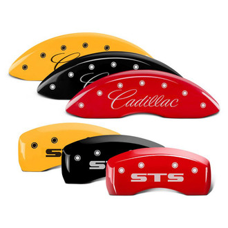 MGP® - Caliper Covers with Cadillac / STS Engraving (Full Kit, 4 pcs)