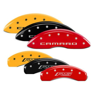 MGP® - Caliper Covers with Camaro / RS Gen 5/6 Engraving (Full Kit, 4 pcs)