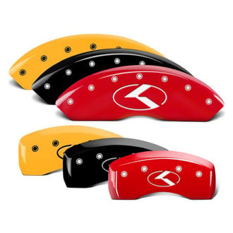 MGP® - Caliper Covers with Circle K/Kia Engraving (Full Kit, 4 pcs)