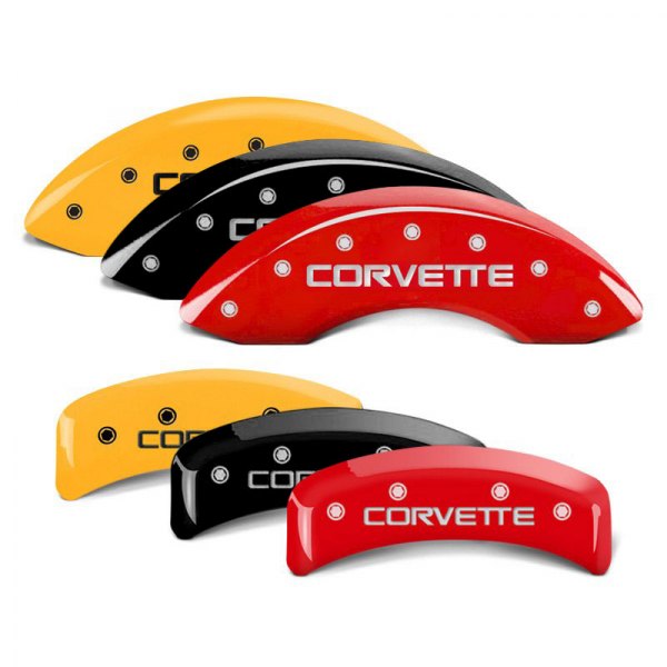  MGP® - Caliper Covers with Corvette C4 Engraving (Full Kit, 4 pcs)
