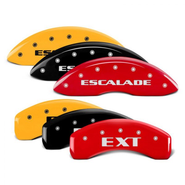  MGP® - Caliper Covers with Front Escalade and Rear EXT Engraving (Full Kit, 4 pcs)