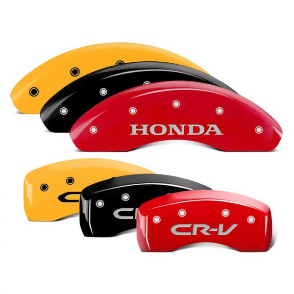  MGP® - Caliper Covers with Front Honda and Rear CR-V Engraving (Full Kit, 4 pcs)