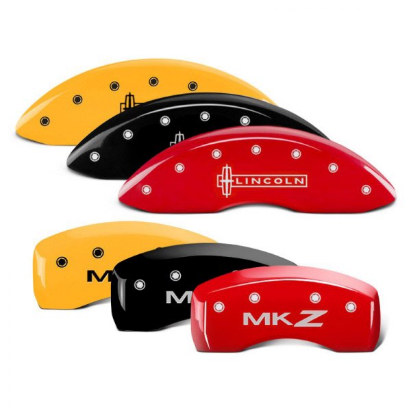  MGP® - Caliper Covers with Front Lincoln and Rear MKZ Engraving (Full Kit, 4 pcs)