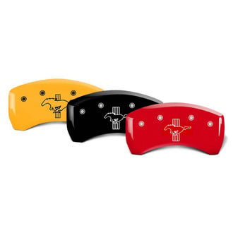 MGP® - Rear Caliper Covers with Bar and Pony Engraving