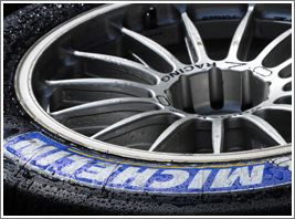 Michelin Tire on Custom Wheel