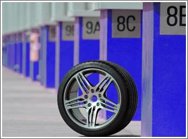 Michelin Tire Ready to Race