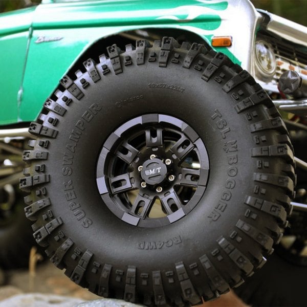 MICKEY THOMPSON® - SIDEBITER II Satin Black on Ford Bronco