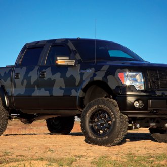 MICKEY THOMPSON® - SIDEBITER II Satin Black on Ford F-150