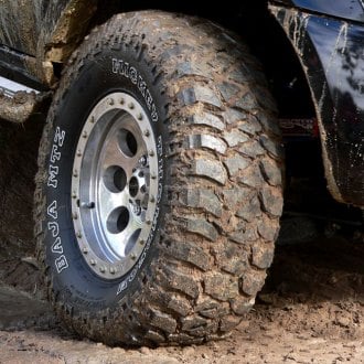 MICKEY THOMPSON® - Baja MTZ Radial Tires on Chevy Silverado
