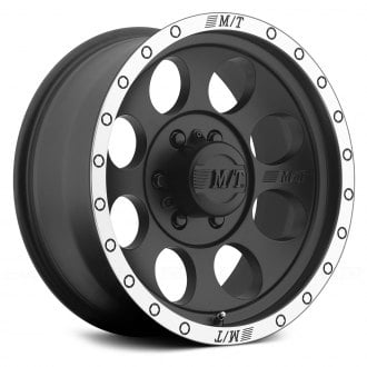 MICKEY THOMPSON® - CLASSIC BAJA LOCK Matte Black with Machined Flange