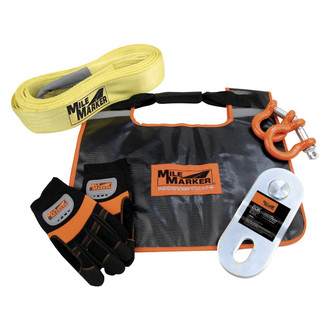Mile Marker® - Off-Road Winch Accessory Kit with Dampener