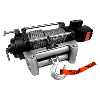 Mile Marker® - 12,000 lbs Hydraulic Winch With Integrated Solenoid