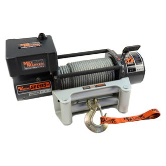 Mile Marker® - 9,500 lbs Waterproof Electric Winch with Steel Cable