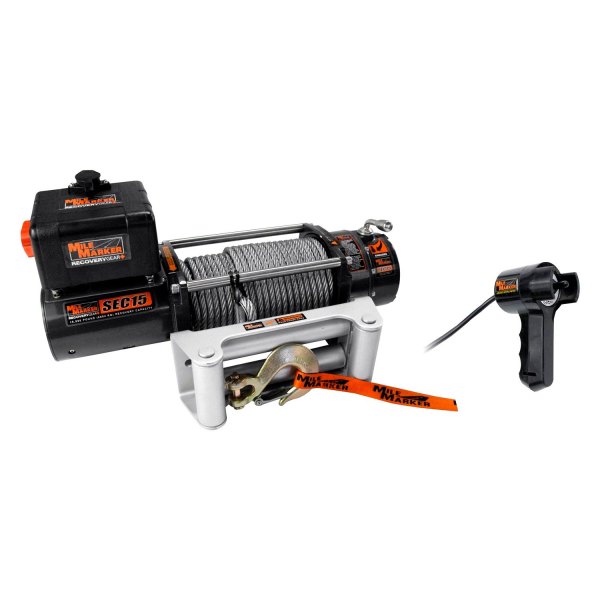 Mile Marker® - Waterproof Electric Winch with Steel Cable
