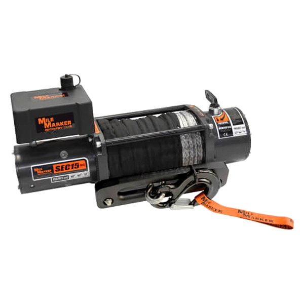 Mile Marker® - Waterproof Electric Winch with Synthetic Rope