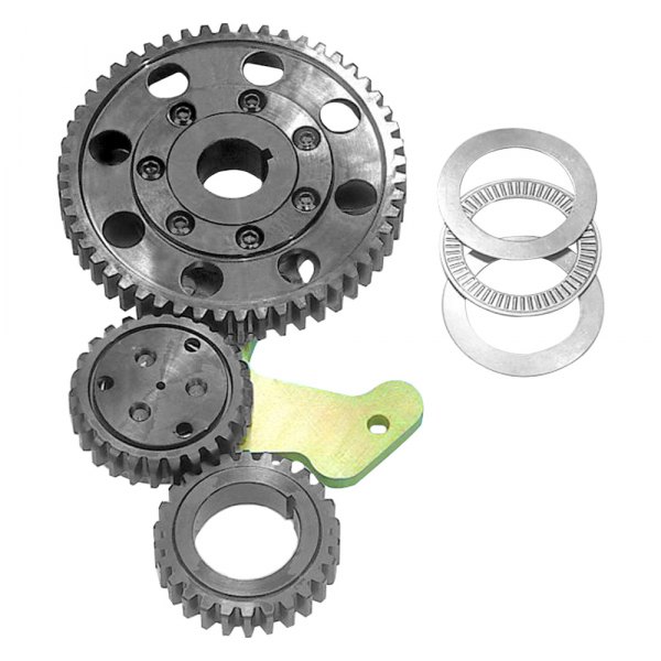 Milodon® 13600 - Timing Gear Drive Assembly with 1-bolt Camshaft Gear ...
