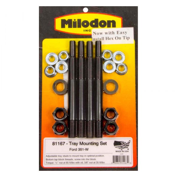 Milodon® - Premium Angle Bolt Main Studs