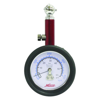 Milton® - Single Head Dial Tire Pressure Gauge