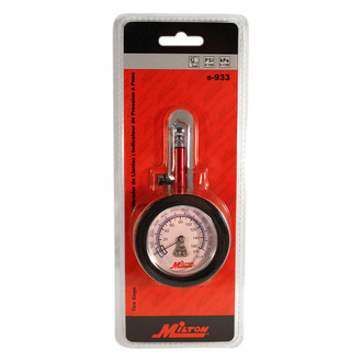 Milton® - 0 to 160 psi Single Head Dial Tire Pressure Gauge