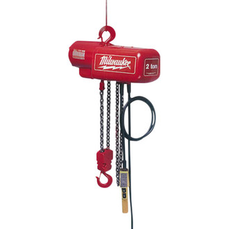 Milwaukee® 9570 - 2 t 10' 1-Phase Electric Chain Hoist