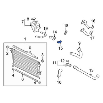 Mini OE - HVAC Heater Hose