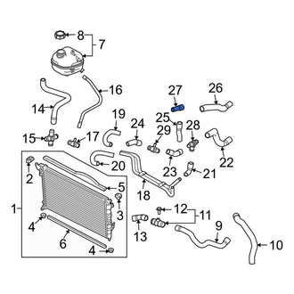 Mini OE - HVAC Heater Hose