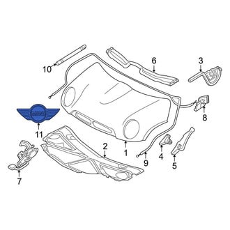 Mini OE - Front Hood Emblem