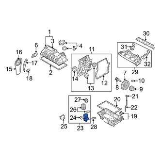 Mini OE - Engine Oil Filter Housing