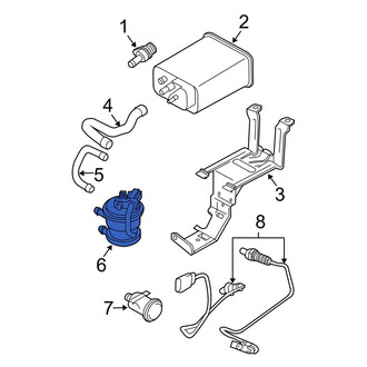 Mini OE - Evaporative Emissions System Leak Detection Pump