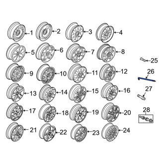 Mini OE - Tire Valve Stem Extension