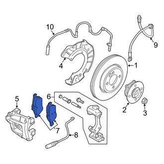 Mini OE - Front Disc Brake Pad Set