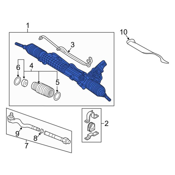 Rack and Pinion Assembly