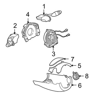 Mini OE - Steering Column - Shroud, Switches & Levers