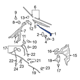 Mini OE - Front Wiper Arm