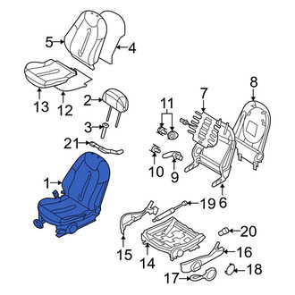 Mini OE - Front Left Seat