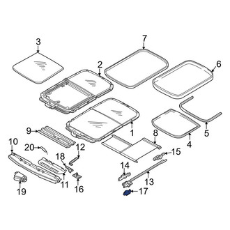 Mini OE - Sunroof Lifter
