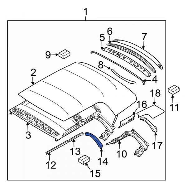 Convertible Top Seal