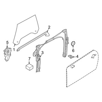 Mini OE - Door - Glass & Hardware (Base / S)