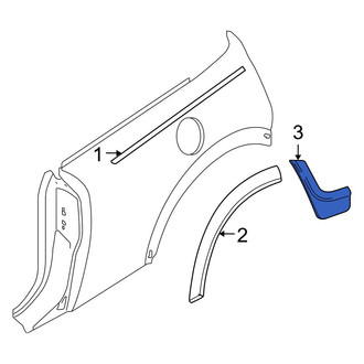 Mini OE - Rear Mud Flap Kit