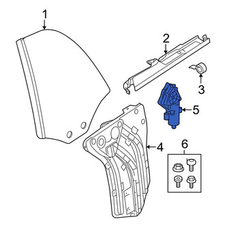 Mini OE - Rear Right Window Motor